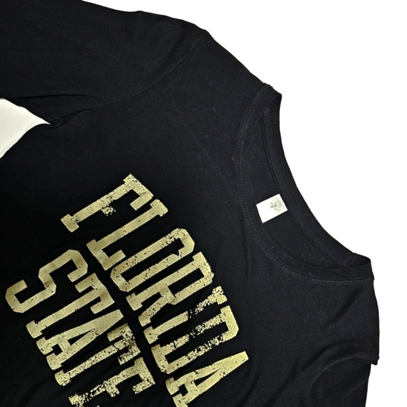 Florida State Seminoles Black Long Sleeve Tee | Women’s Size L - Picture 1 of 3
